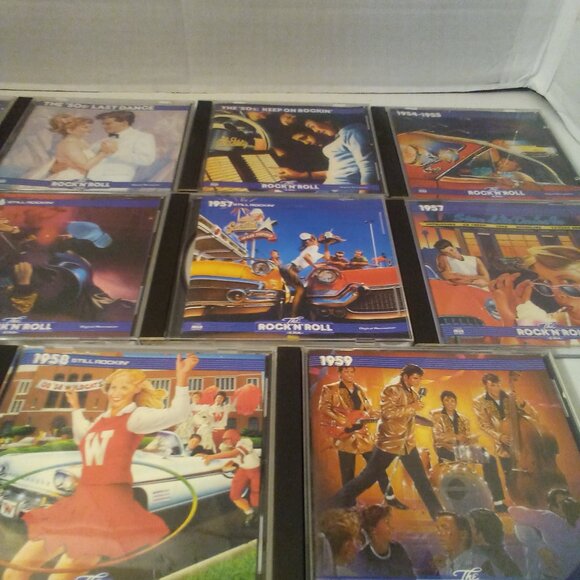 Time Life Music The Rock N Roll Era 1950s 50s Lot of 11 - Picture 6 of 13